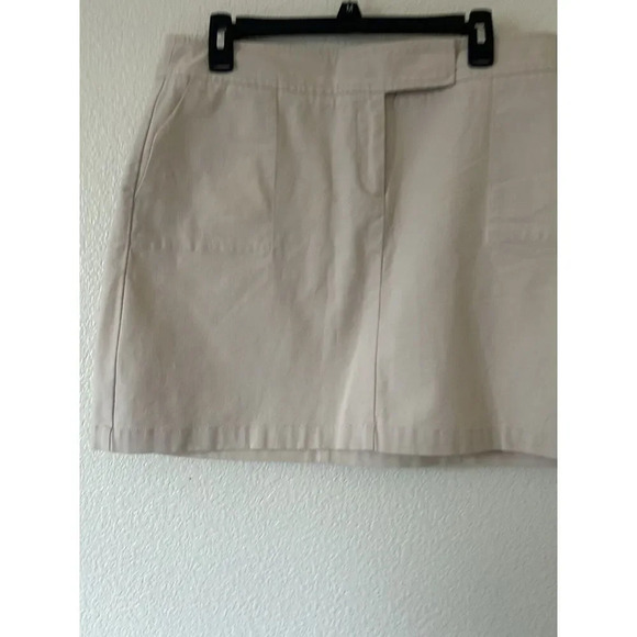 Style & Co‎ Beige Pockets Belted Pencil/Straight Knee Length Skirt Size 14P - Picture 5 of 13